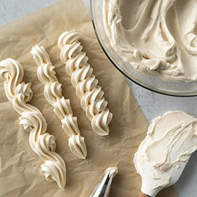 100% Real Cream Cheese Concept Image